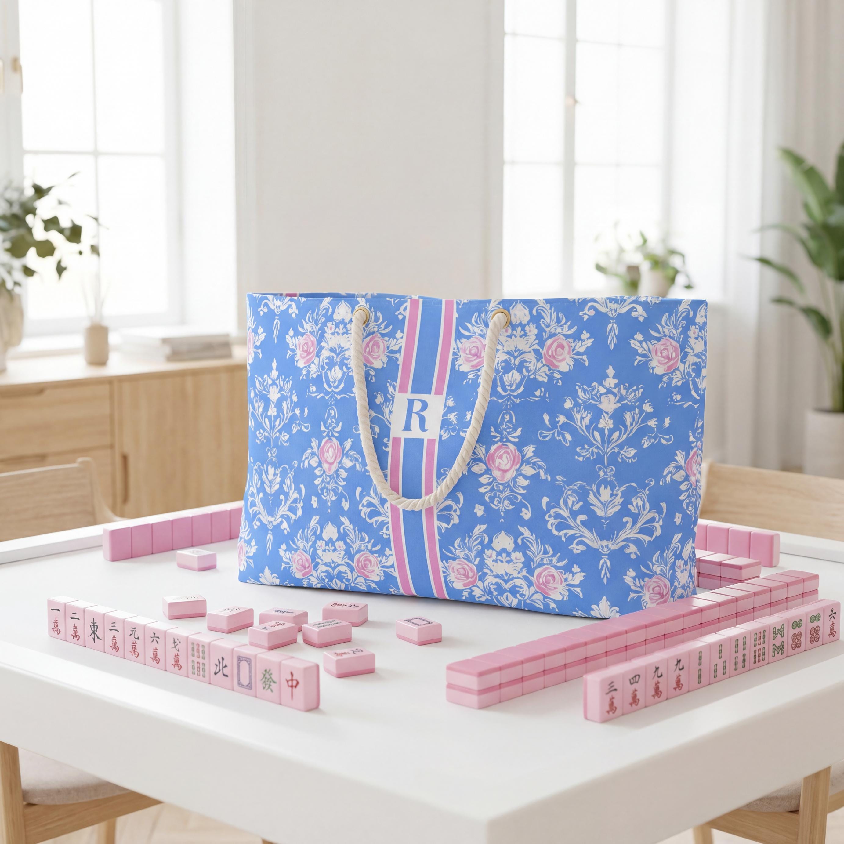 Mahjong Rack Bag Pattern Mahjong Rack Bag Monogrammed Mahjong Tile Bag Mahj Ong Gift Idea Game ...