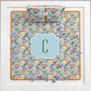 chinoiserie mahjong mat, custom mahjong mat, initial mahjong mat, bird mahjong mat, floral mahjong mat, blue orange mahjong mat, Mahjong Party Mahjong Aesthetic Mahjong Night Mahjong Party ideas Cute Mahjong Shirt Mahjong Birthday Gift For Mom Ideas Mahjong Christmas Gift For Mom Mahjong gift Idea for Grandparent Mahjong Gift Idea Mahjong room mahjong party mahjong night mahjong table mahjong ways mahjong mat pattern mahjong mat bag mahjong mat