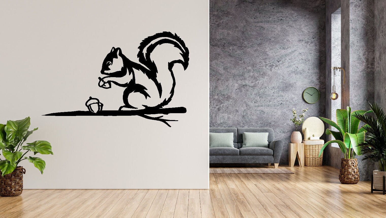 Metal  Squirrel Wall Art Decor, Dxf Digital Download, Wooden Wall Art, Office Decor, Home Decor, Housewarming, Gift for him or her