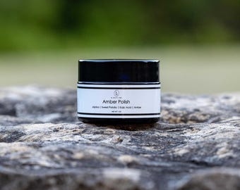 Amber Polish - Gommage naturel au jojoba, à la patate douce, à l'acide kojique et à l'ambre