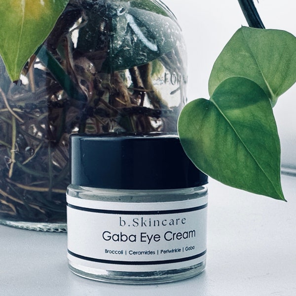 Natural Eye Cream - Eye Cream with Broccoli Seed Oil, Rice Ceramides, and Periwinkle Extract