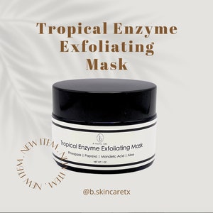 Tropical Enzyme Exfoliating Mask AHA Mask with Mandelic Acid image 3