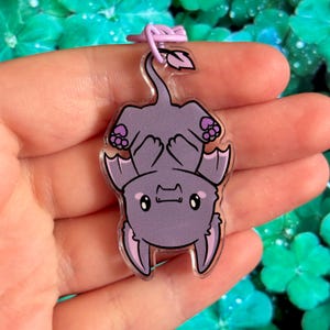 Dragon Bat Keychain – Hanging by the Tail