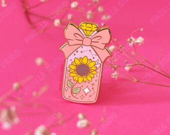 SUNFLOWER POTION Hard Enamel Pin