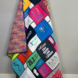 Stained Glass Mosaic T-Shirt Quilt DEPOSIT