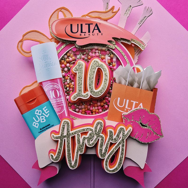Makeup 3 Cake Topper - Etsy