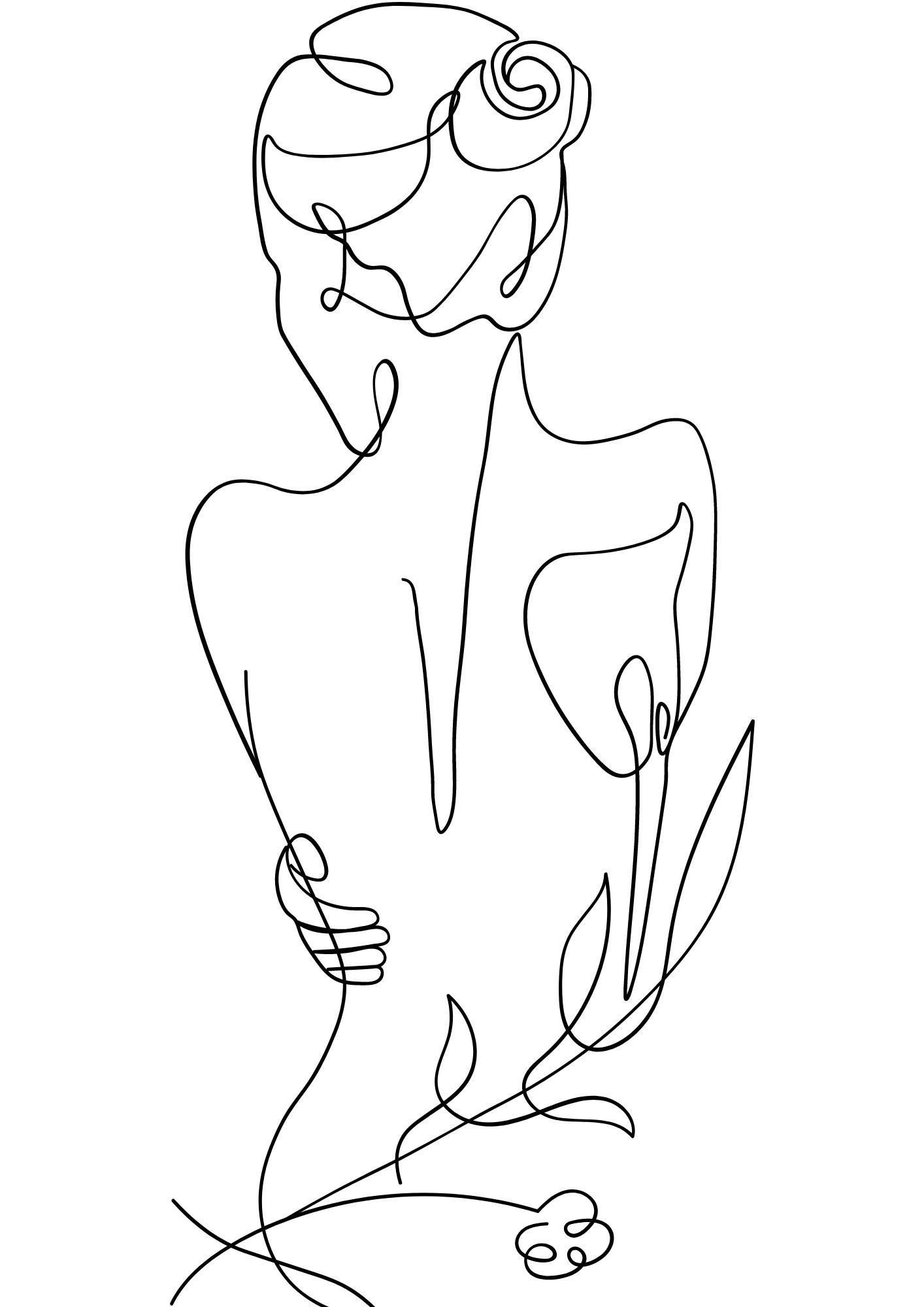 Minimalist Coloring Pages for Adults Teens Simple Coloring - Etsy