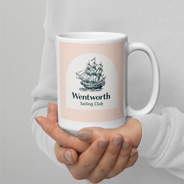 Wentworth Sailing Club from Jane Austen’s Persuasion Mug