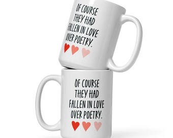 Persuasion Jane Austen quote White glossy mug