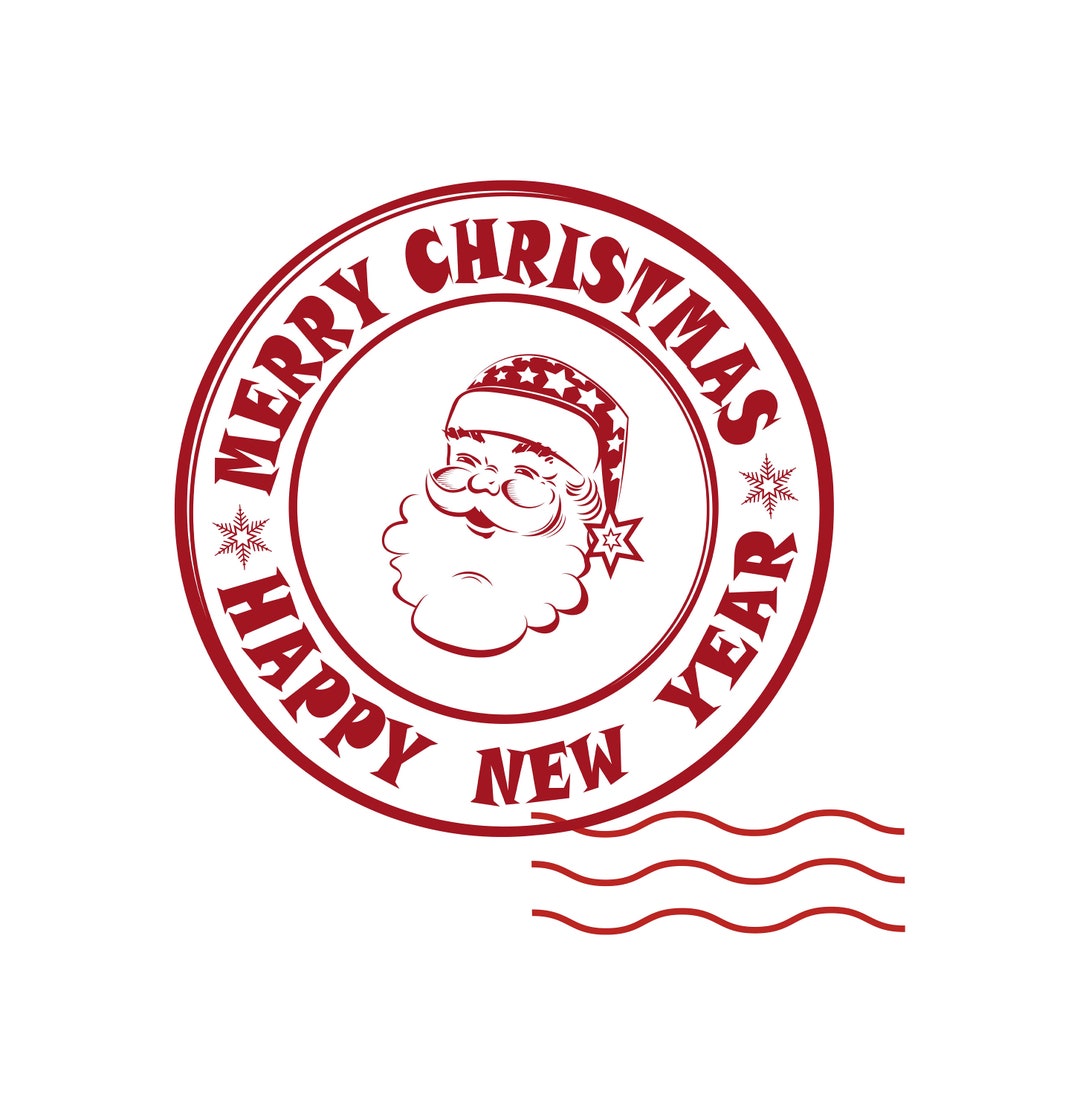 Joyeux Noël et bonne année, Santa Mail, Timbre de Noël du Père Noël