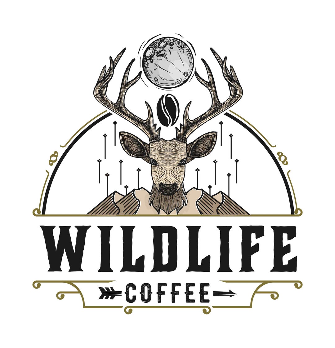 Wildlife Coffee, Cricut Cut Files SVG PNG JPEG Pdf Eps Ai Digital