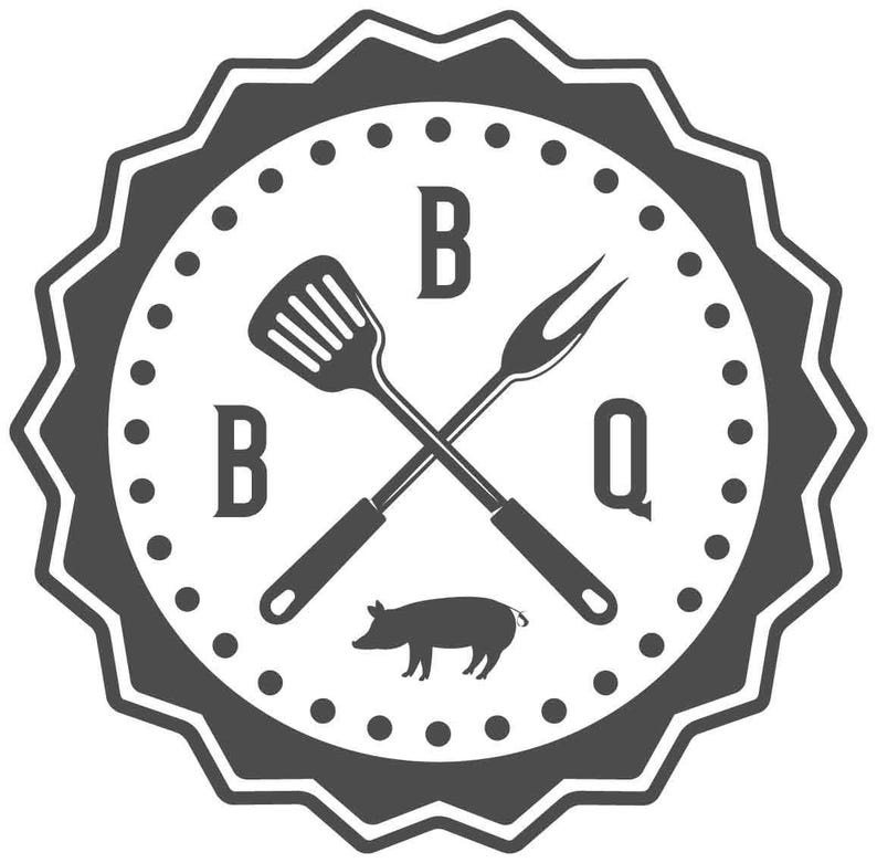 Bbq Logo Bundle, B B Q Time, Barbecue Grill Menu, Sausage, Cut Files