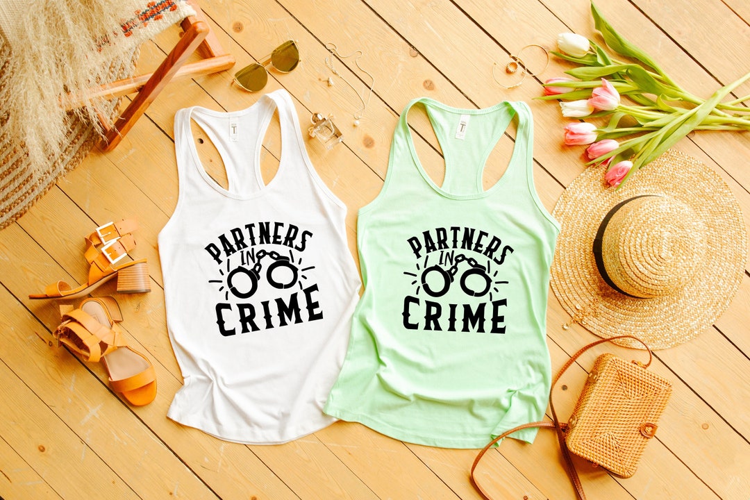 Partners in Crime Layered Cut File SVG PNG Gif Jpeg - Etsy