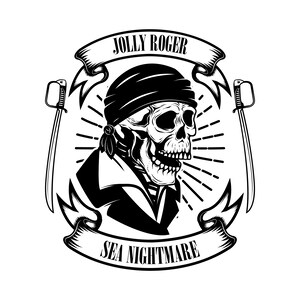 Piracy Jolly Roger Logo PNG, Clipart, Black And White, Brand, Calico Jack,  Computer Icons, Decal Free