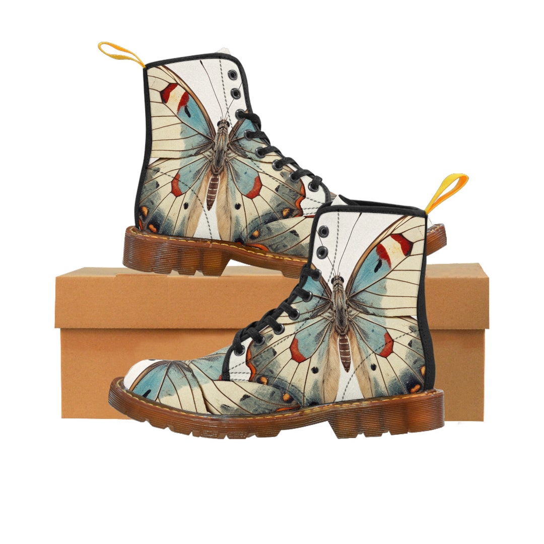 Plain Snug Fur Butterfly Boots