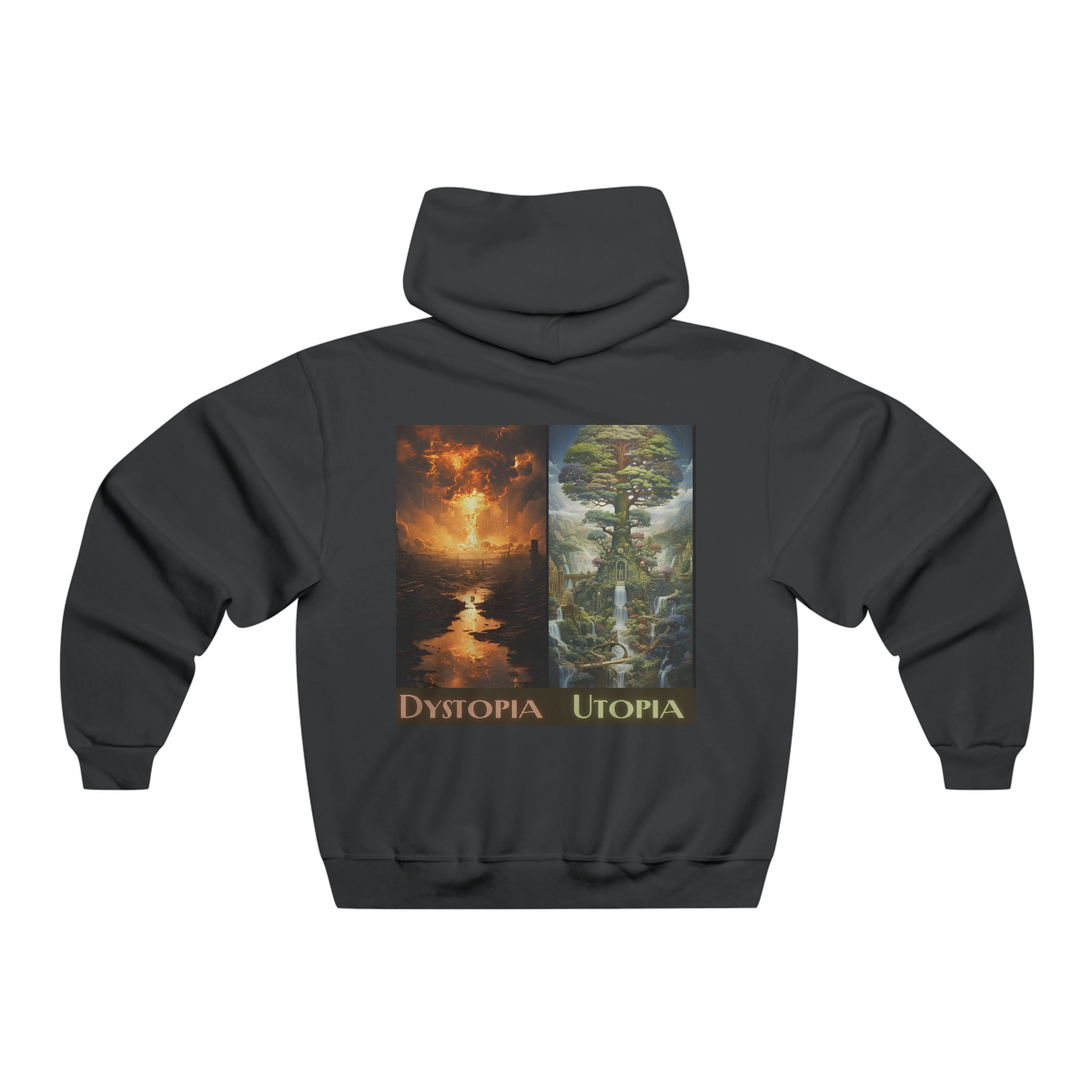 Lake and Sea Men's NUBLEND® Hooded Sweatshirt by Retro Boater Lake and Sea Men's NUBLEND® Hooded Sweatshirt by Retro Boater