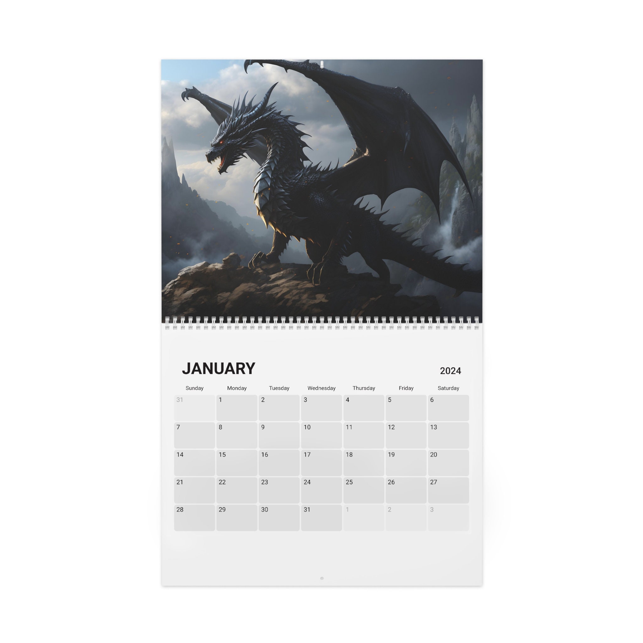 Dragon Posters&calendar 2024 Dungeons and Dragons, Urwizards, Free