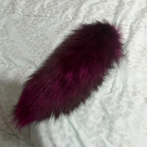 Purple wolf tail