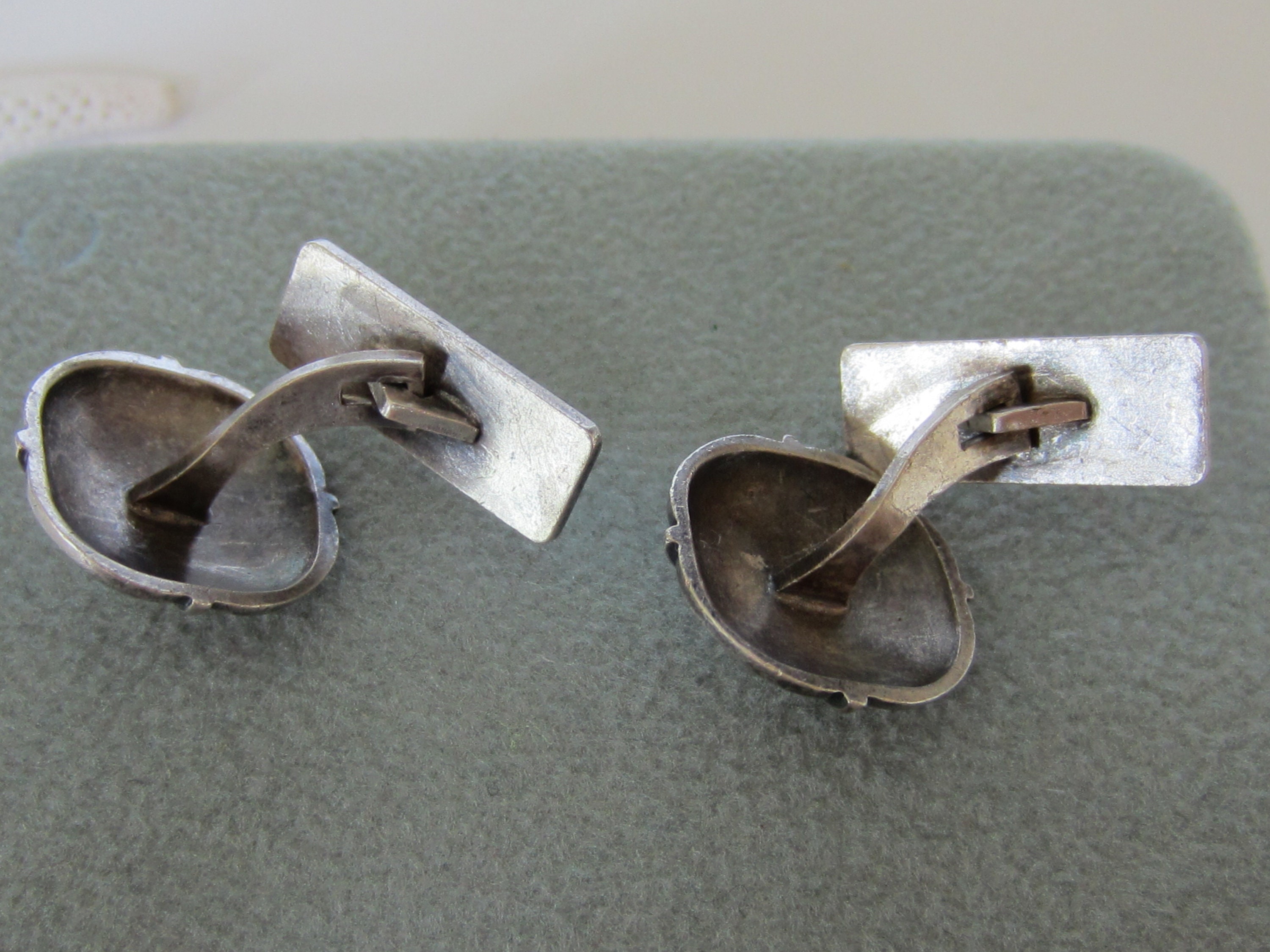 Lot De 23 Paires De Boutons De Manchette Vintage/antiques - Argent 935/sterling/800 - État Excellent