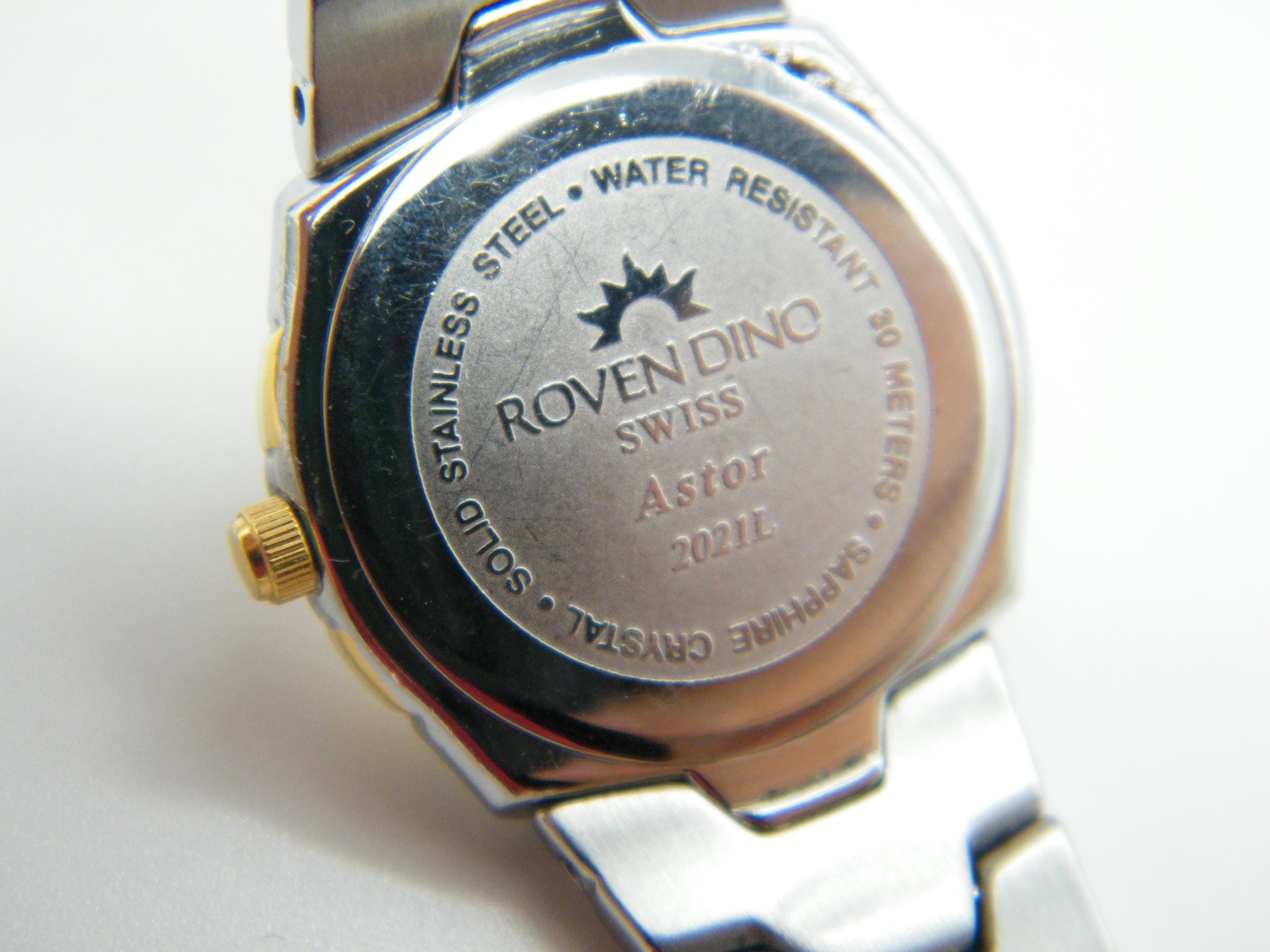 Rare** Roven Dino Swiss women\'s watch Sold.... Original Ladies Roven Dino Paris Quartz Watch Japan  main image 2