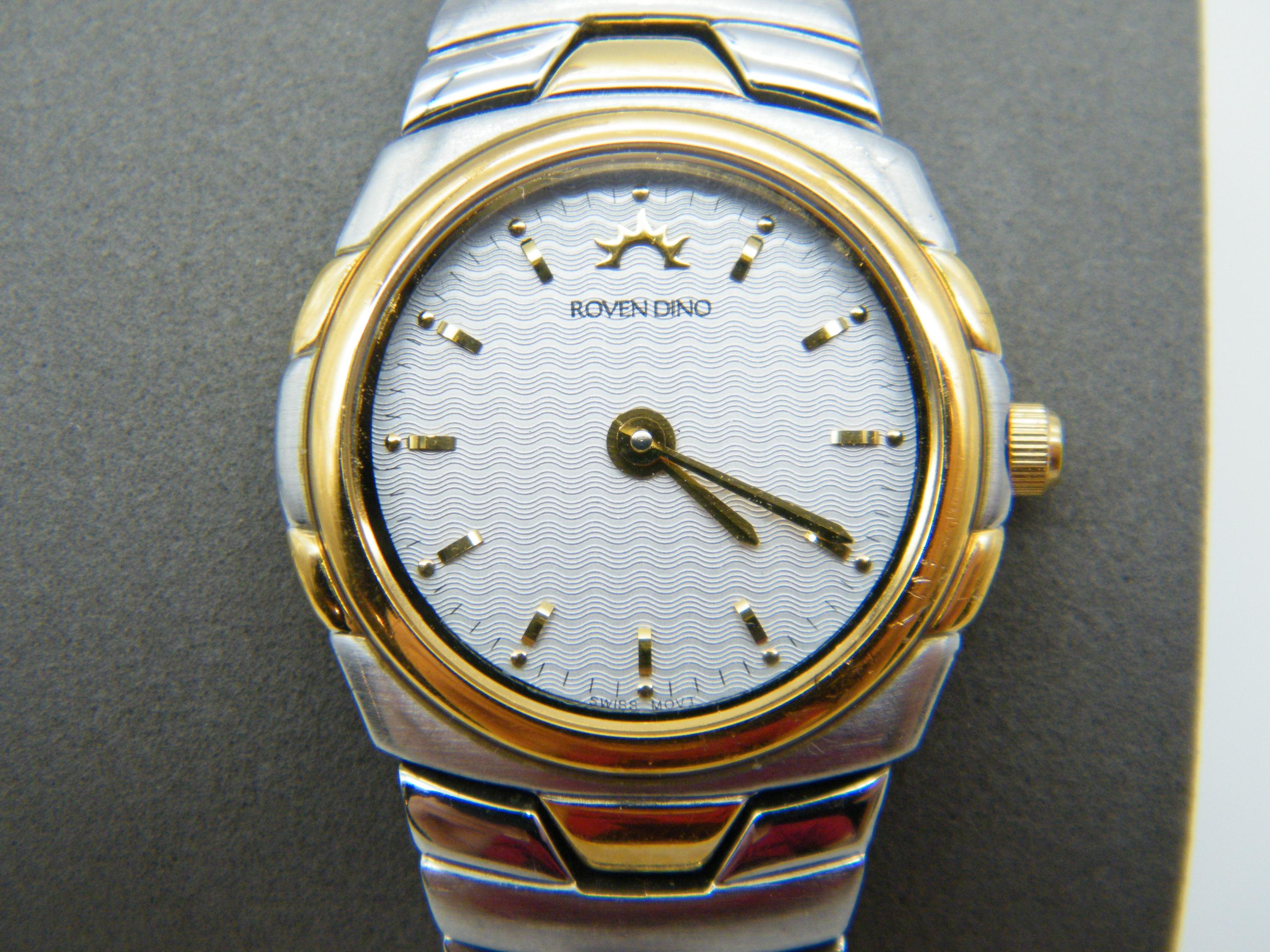 Roven Dino Swiss Classic Ladies Quartz Watch Round Shape Two  display picture 2