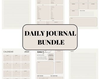 Tägliches Journal Bundle