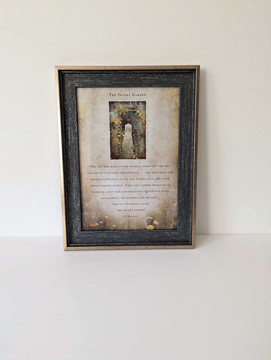 The Secret Garden Beautiful A4 Print Frances Hodgson Secret