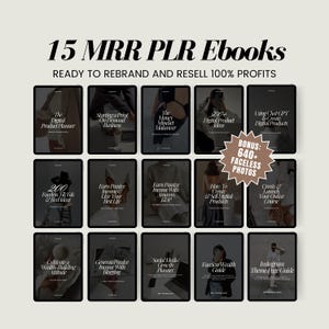 MRR PLR digital products ebooks, master resell rights, PLR ebooks, dfy digital products, private label rights, Passive Income Ebooks Bundle