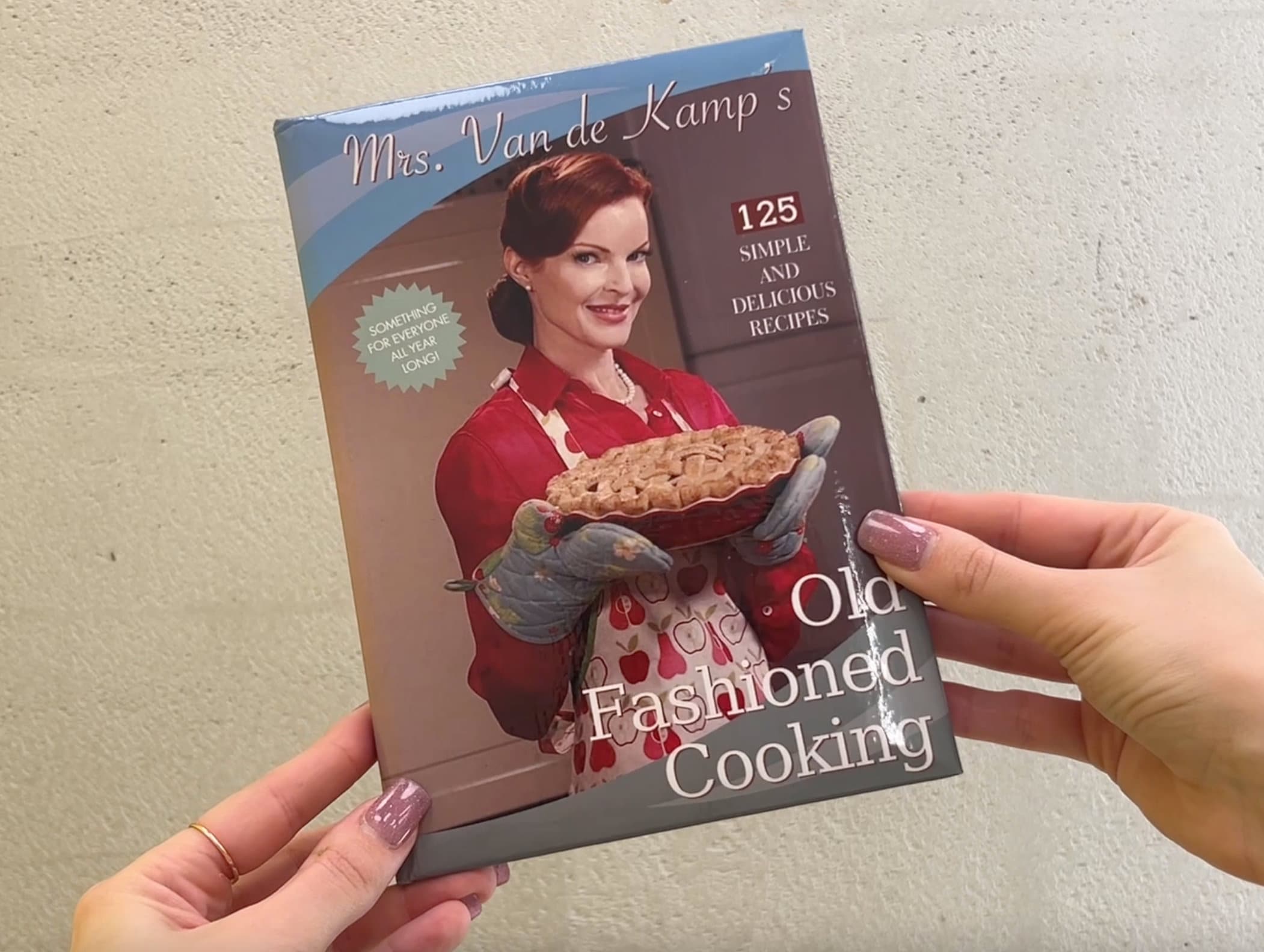 Mrs. Van De Kamps Old Fashioned Cooking Recipe Notebook, Desperate  Housewives, Bree Van De Kamp, Cookbook, Recipe Book, Marcia Cross, Gift -  Etsy UK