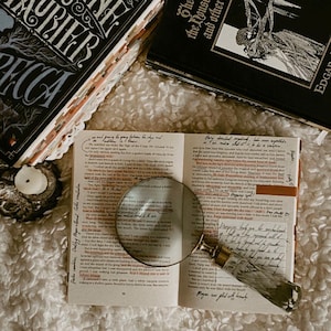 Belletristik und kommentierte Klassiker | Dark Academia Literatur | Geschenk für Buchliebhaber