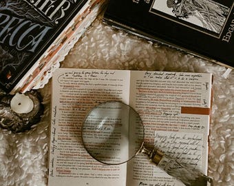 Classiques annotés et romans | Littérature Dark Academia | Cadeau pour les amoureux des livres