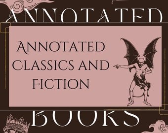 Annotated Fiction Books | Dark Academia | Message For Book Requests!