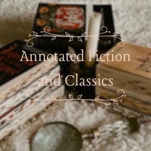 Livros clássicos e de ficção anotados | Dark Academia | Mensagem para pedidos de livros!