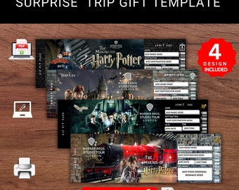 Harry Potter Studio Tour [Harry Potter Mini Album] - Project Idea