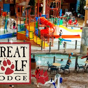 Editable GREAT WOLF LODGE Surprise Reveal Trip Gift Template. Great ...