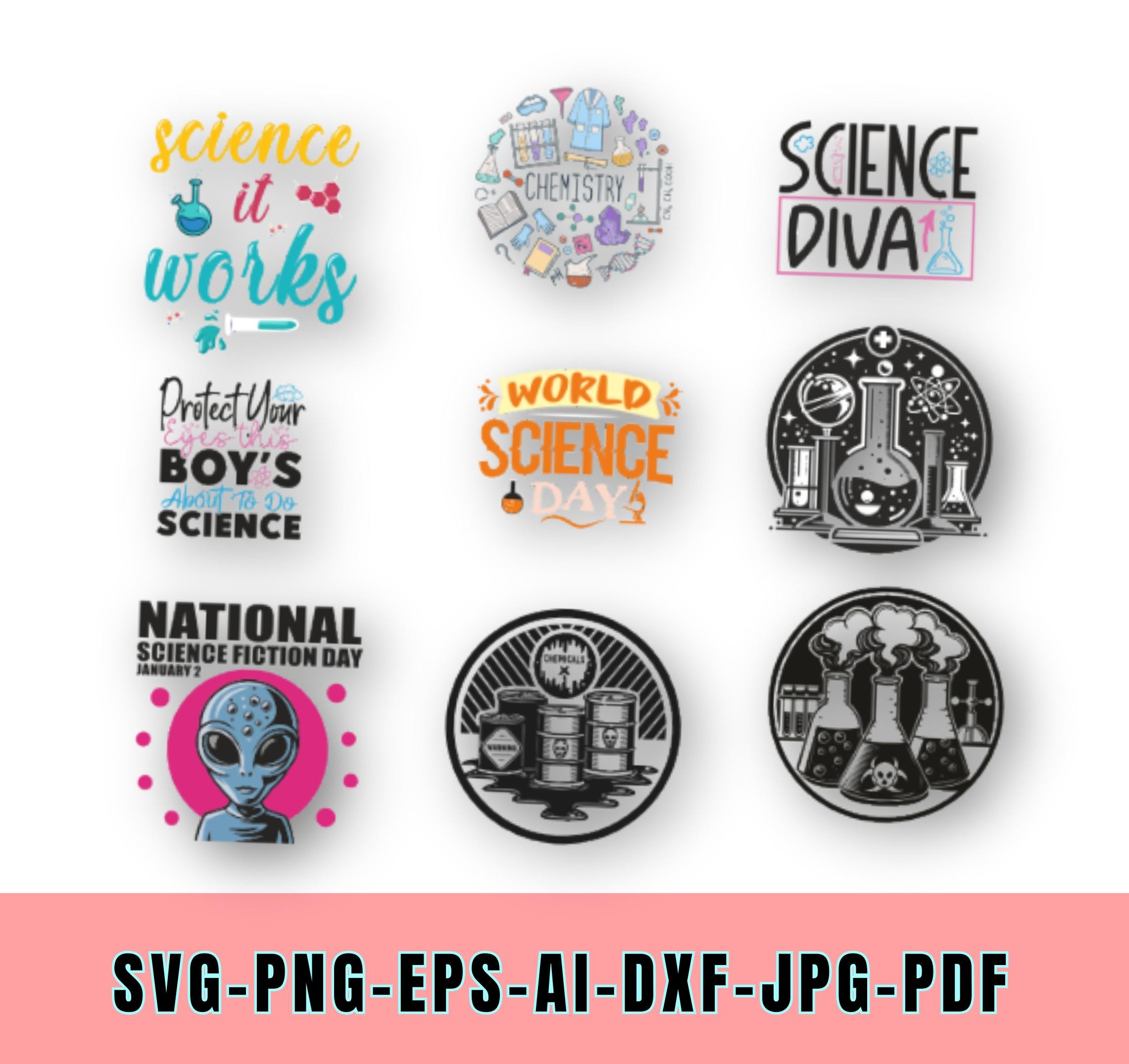 Science SVG PNG Bundle: Lab Week, Scientist Shirt (digital Download) - Etsy