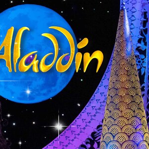 Editable Disney Aladdin Broadway Souvenir Ticket, Surprise Event Reveal ...