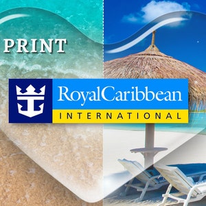 Editable ROYAL CARIBBEAN Cruise Surprise Reveal Trip Gift Template ...