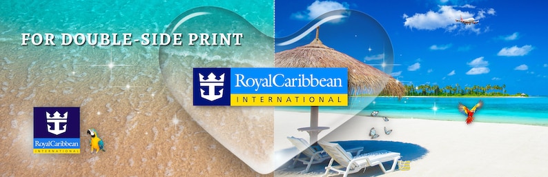 Editable ROYAL CARIBBEAN Cruise Surprise Reveal Trip Gift Template ...