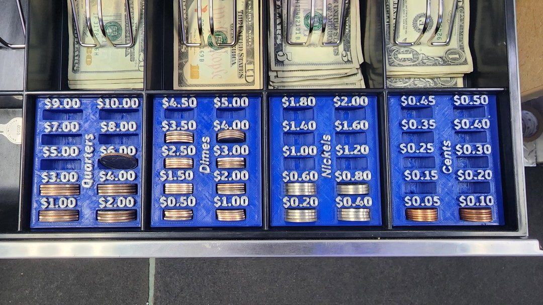 Coin Counter Tray Etsy