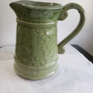 Vintage Handmade 6 Inch Pitcher