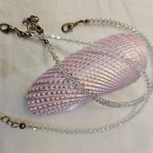 Swarovski Crystal Ankle Bracelets - Silver & Clear