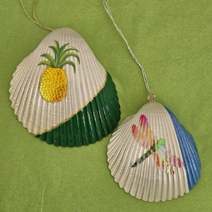 Seashells - Handpainted Cockle Shells
