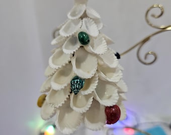 Seashell Christmas Tree Ornament
