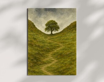 arbre vintage arbre antique nature téléchargement botanique art botanique vert impression numérique téléchargement art décoration murale sycomore