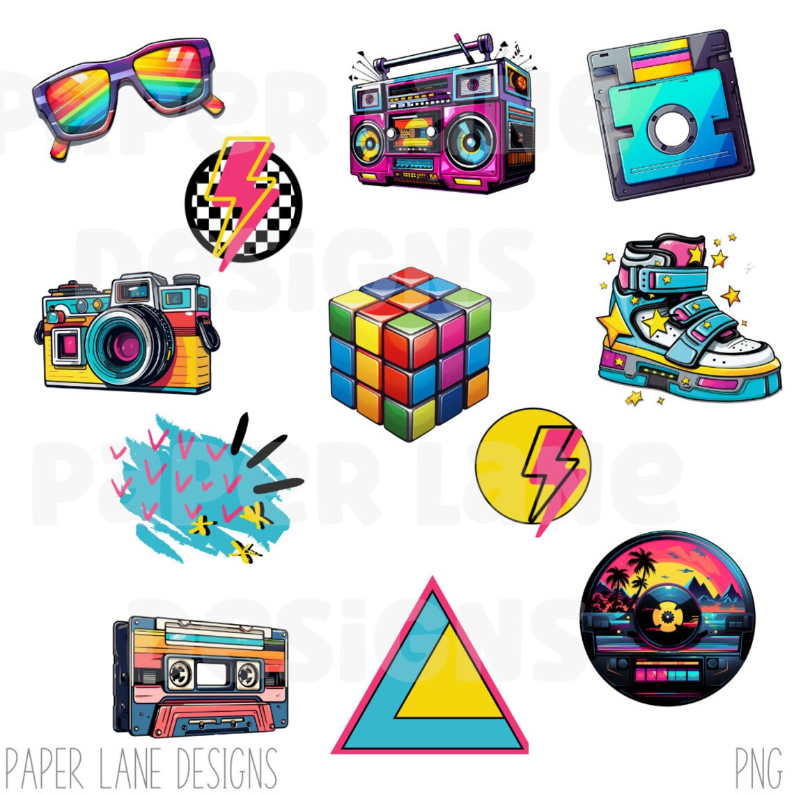 80s Clipart Sublimation Nostalgic Sublimation Nostalgia Png, 80s Png ...