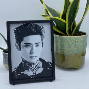 NCT Jaehyun - Image murale 3D - Portrait de tatouage - Décoration murale K-Pop (NCT 127 Dream, Kpop, Valentine)