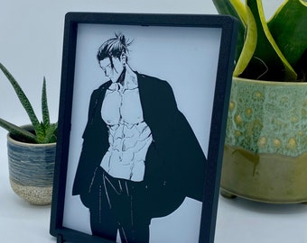 Suguru Geto - 3D-muurfoto - Jujutsu Kaisen - Anime / Manga-foto (sexy Sukuna Gojo Itadori Yuji Poster Wall Art NSFW)