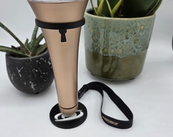Ateez - Standaard voor Lightstick, zwevend met logohoudersteun Lightiny Atiny Seonghwa Hongjoong Yunho Yeosang San Mingi Wooyoung Jongho