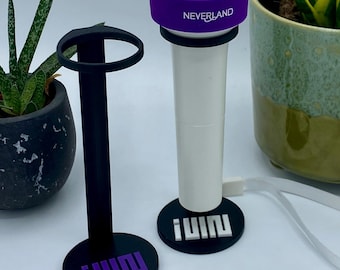 G I-DLE - Stand voor Lightstick v1, zwevend met logo (G-IDLE IDLE Stand Holder Support Neverland Soyeon Miyeon Minnie Yuqi Shuhua)